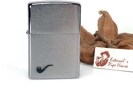 Zippo Chrome brushed Pipe Lighter 254500 Zippo Chrome brushed Pipe Lighter 254500